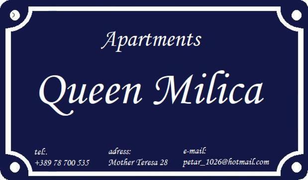 Queen Milica Skopje Zewnętrze zdjęcie